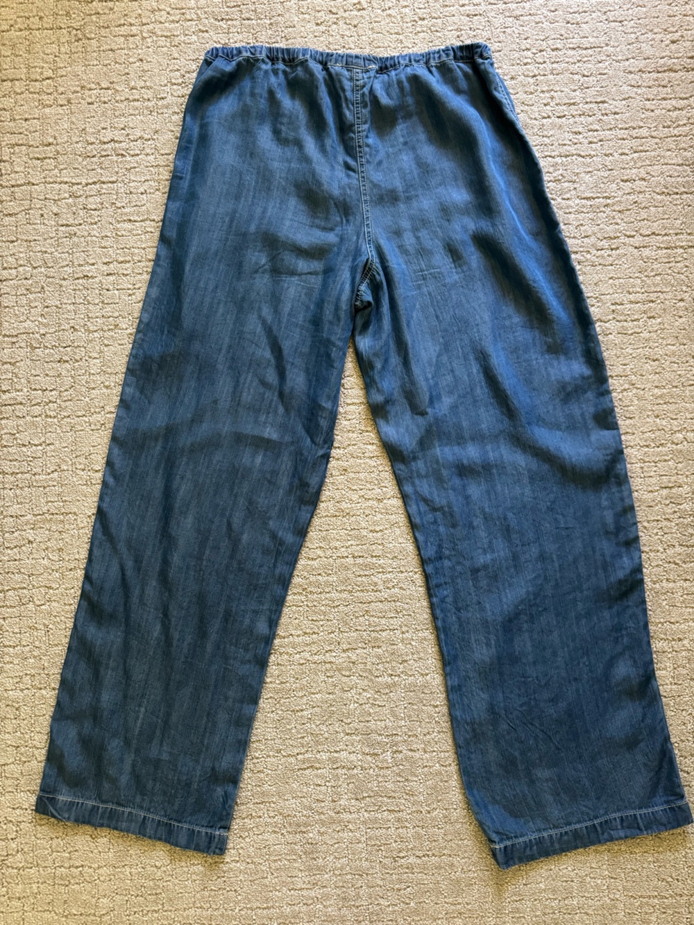 fresh produce Tencel Pull On Pants Drawstring Women’s Size Medium 30” Inseam - Picture 3 of 7